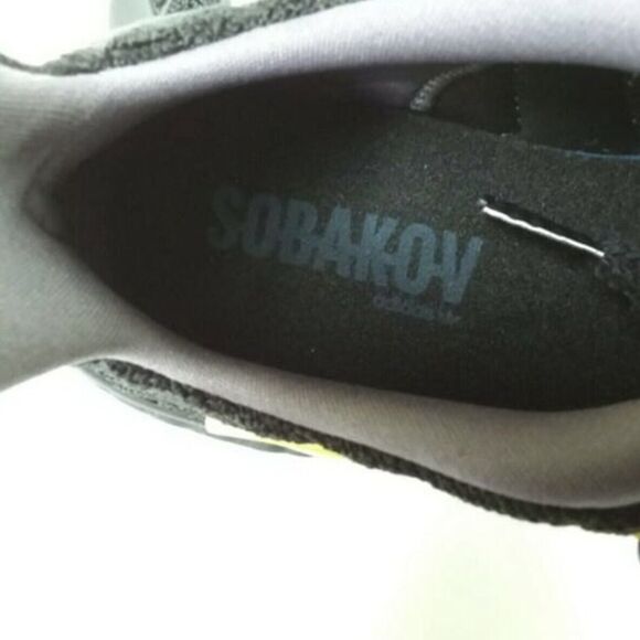 adidas Sobakov Boost Lace-up Sneakers Black Gold Boys 4